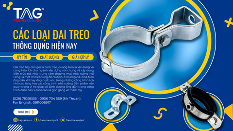 Đai treo thông dụng tại thị trường hiện nay