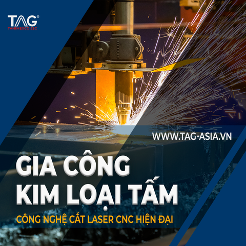 Phương pháp gia công kim loại tấm bằng công nghệ cắt laser CNC