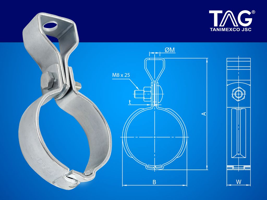 Đai treo ống dạng tròn - giải pháp tối ưu và tiết kiệm – TAG chuyên Đai