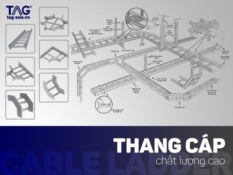 Thang cáp là gì? Cần lưu ý gì khi chọn lựa thang cáp?