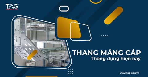 Thang máng cáp thông dụng hiện nay trên thị trường.