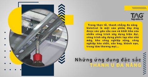 Thanh chống đa năng với những ứng dụng đặc sắc trong cuộc sống