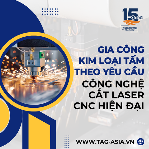 Gia Công Kim Loại Tấm: Công Nghệ Cắt Laser CNC Đang Định Hình Tương Lai Ngành Sản Xuất