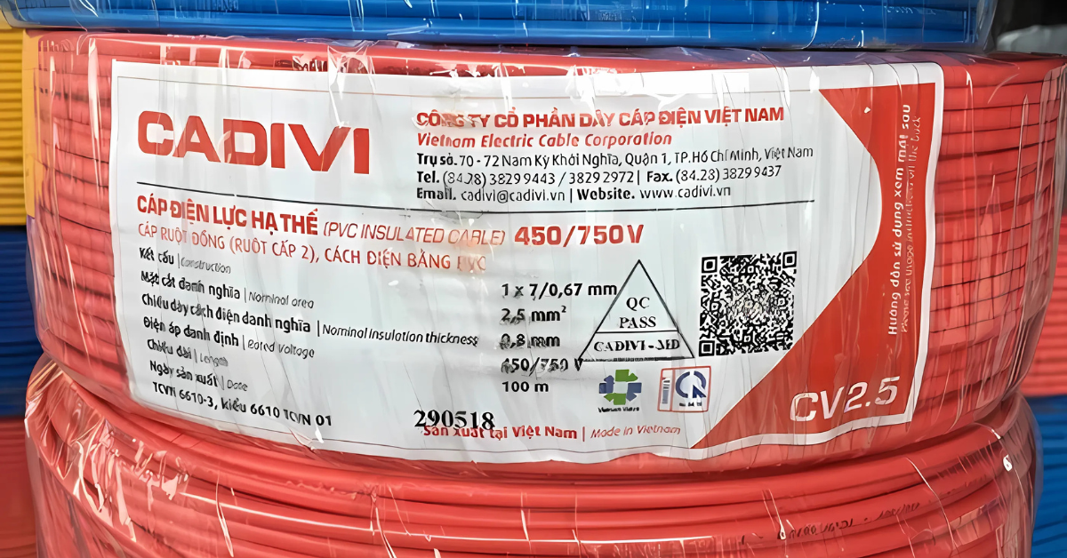 49 - 1. Giới thiệu về dây và cáp hạ thế Cadivi