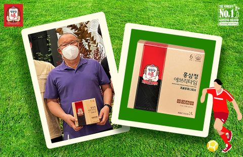 [PRESS] HLV PARK HANG SEO TẶNG HỒNG SÂM KGC CHEONG KWAN JANG CHO VỢ BÙI TIẾN DŨNG
