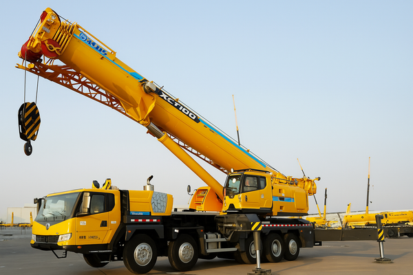 Cẩu lốp 100 tấn