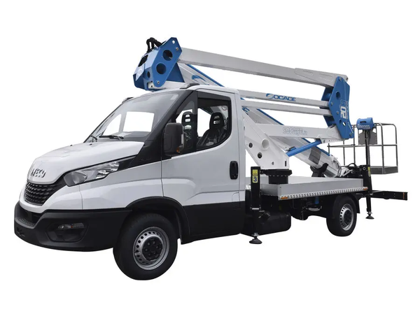 Xe nâng người Socage Z boom gắn trên xe tải