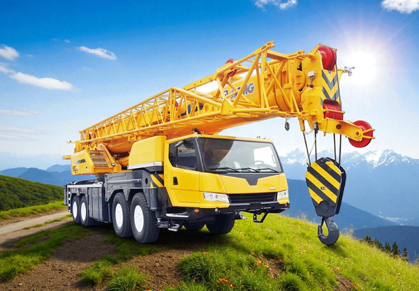 Xe cẩu bánh lốp XCMG 85 tấn QY85KH