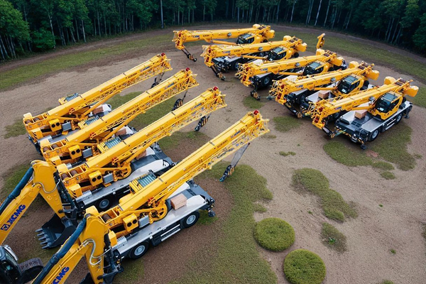 Xe cần cẩu 30 tấn XCMG bánh lốp