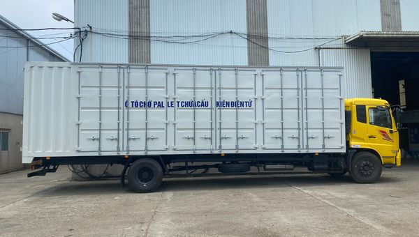 Các mẫu thùng xe tải Dongfeng Hoàng Huy