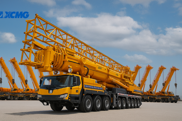 Cẩu lốp 1200 tấn xcmg