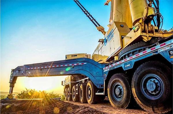 Cẩu lốp 1200 tấn XCA1200
