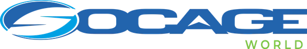 Logo Socage thương hiệu xe nâng người Socage từ Ý