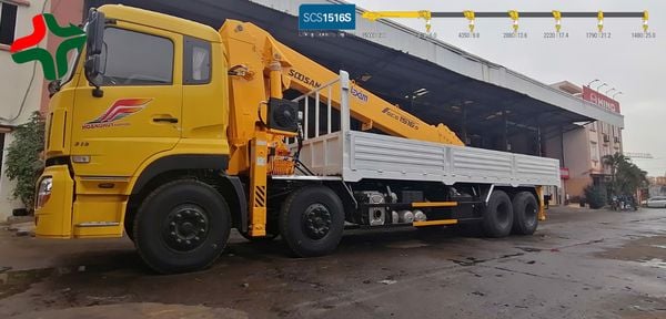truck crane 15 ton Soosan SCS1516S