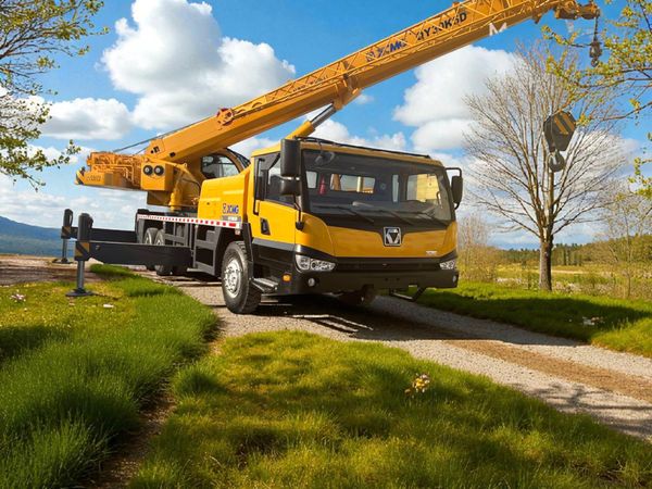 Cẩu lốp 25 tấn XCMG QY25k5D 5 đốt