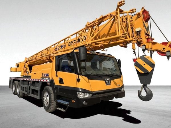 Xe Cẩu lốp 25 tấn XCMG QY25k5D 5 đốt