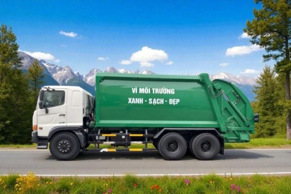 Xe chở rác 22 khối Hino (2)