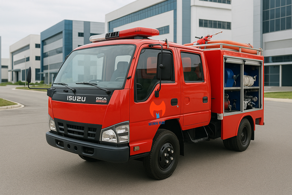 Xe cứu hỏa 1 khối Isuzu