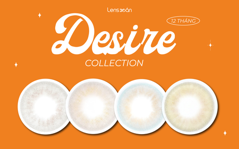 Bộ sưu tập kính áp tròng màu siêu trendy nhà Idol Lens - Desire Collection