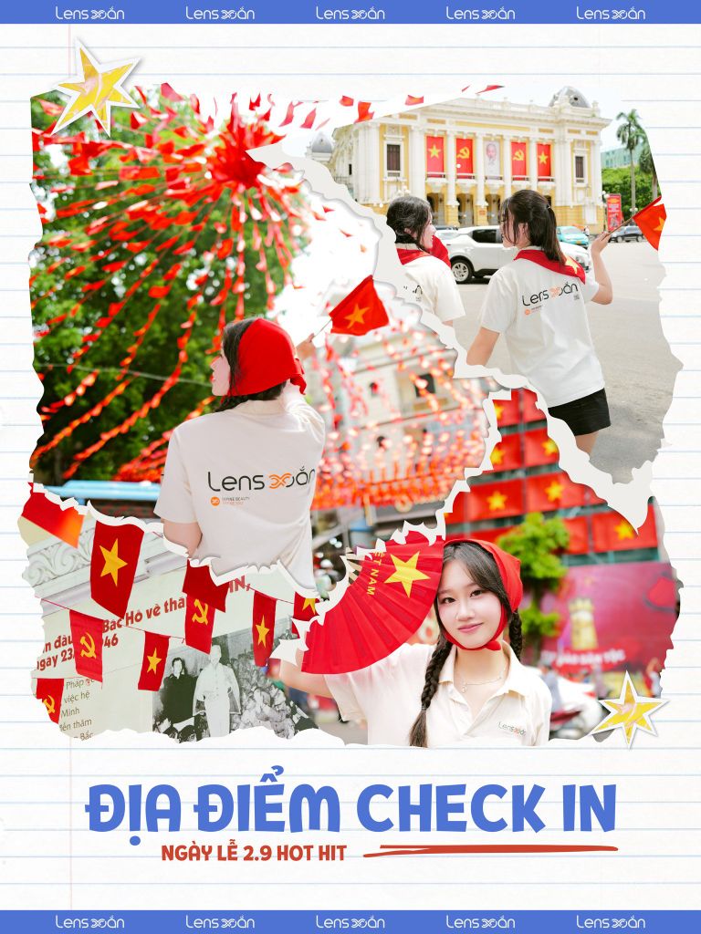 Giới trẻ check-in trend Yêu Nước 2025 lan tỏa tinh thần tự hào Việt Nam