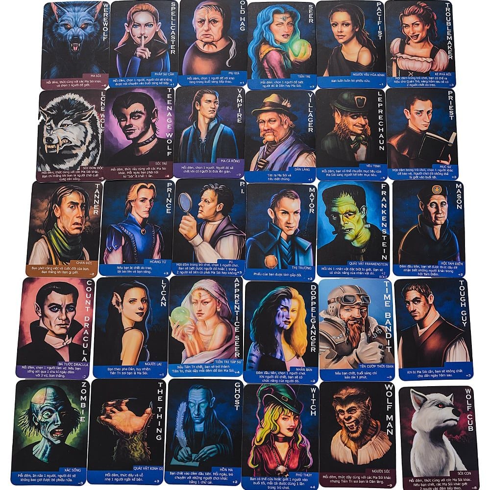 Cách chơi Ma Sói chi tiết và cách sắp xếp vai trò theo số người chơi