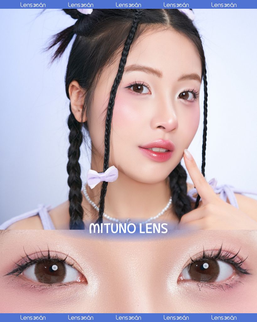 Lens Rolling Choco – lựa chọn đi học siêu tự nhiên