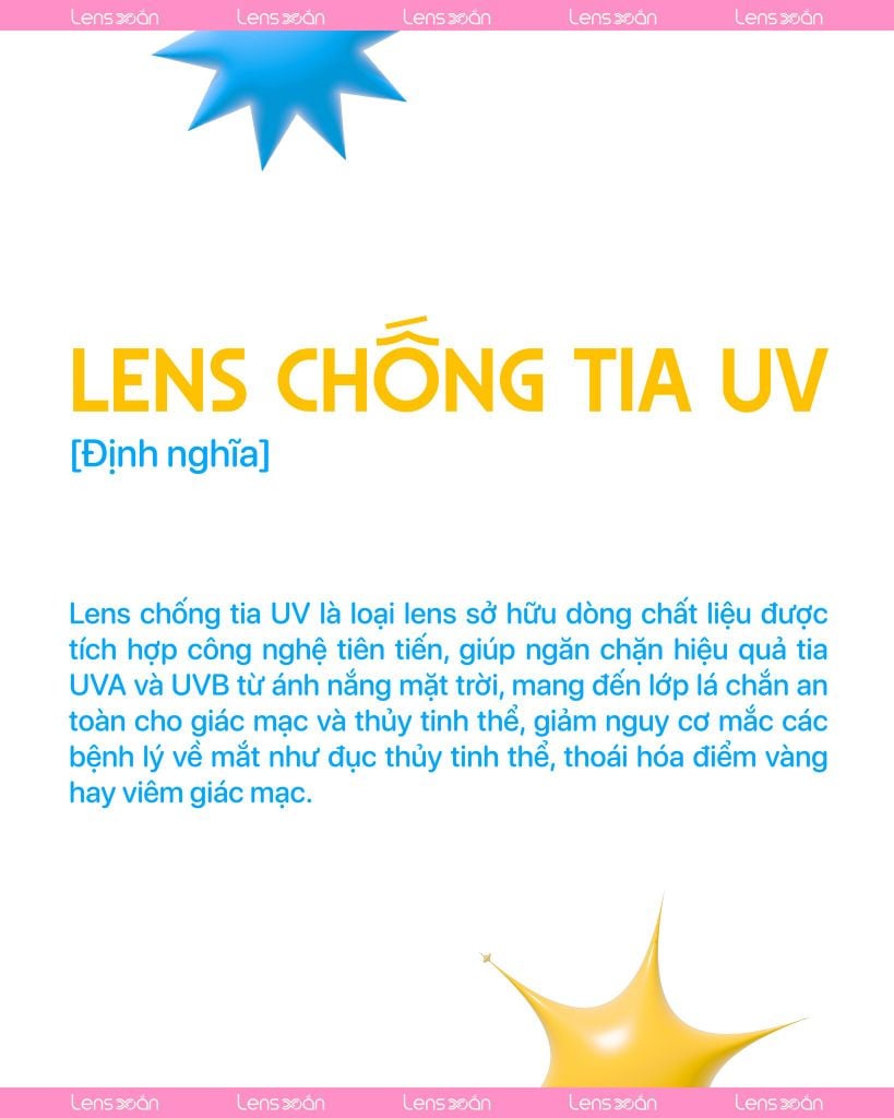 Lens chống tia UV là gì? Công dụng & chất liệu có khả năng chống tia UV | Lens Xoắn