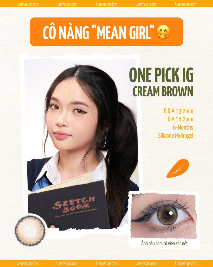 Khai giảng năm học mới – Gợi ý đeo lens trong veo, tự nhiên cho học sinh sinh viên