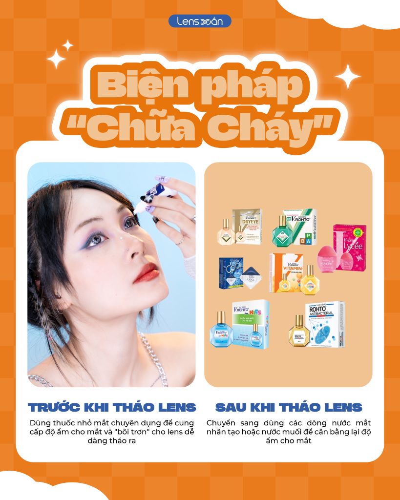 Lỡ ngủ quên khi đeo lens: Những điều bạn cần làm ngay