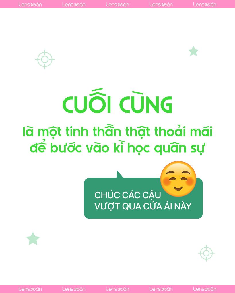 Tips sống còn khi đi quân sự: Checklist cho sinh viên mới