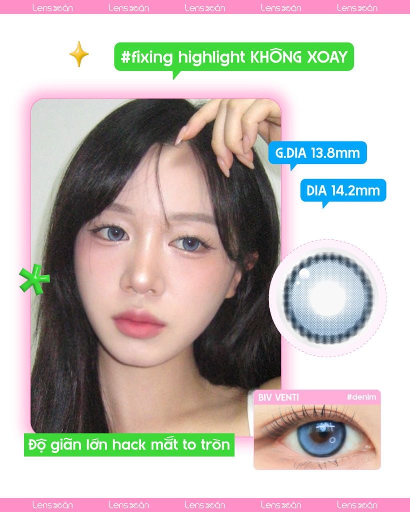 BIV Fixing Highlight – Lens không xoay siêu đẹp, vừa về Lens Xoắn!
