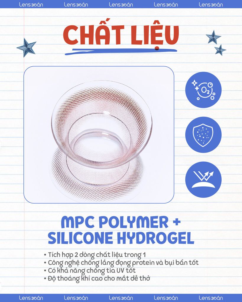 Ảnh bìa lens Coco Mio Roze Brown – Lens nâu hồng dịu dàng, tự nhiên trong veo