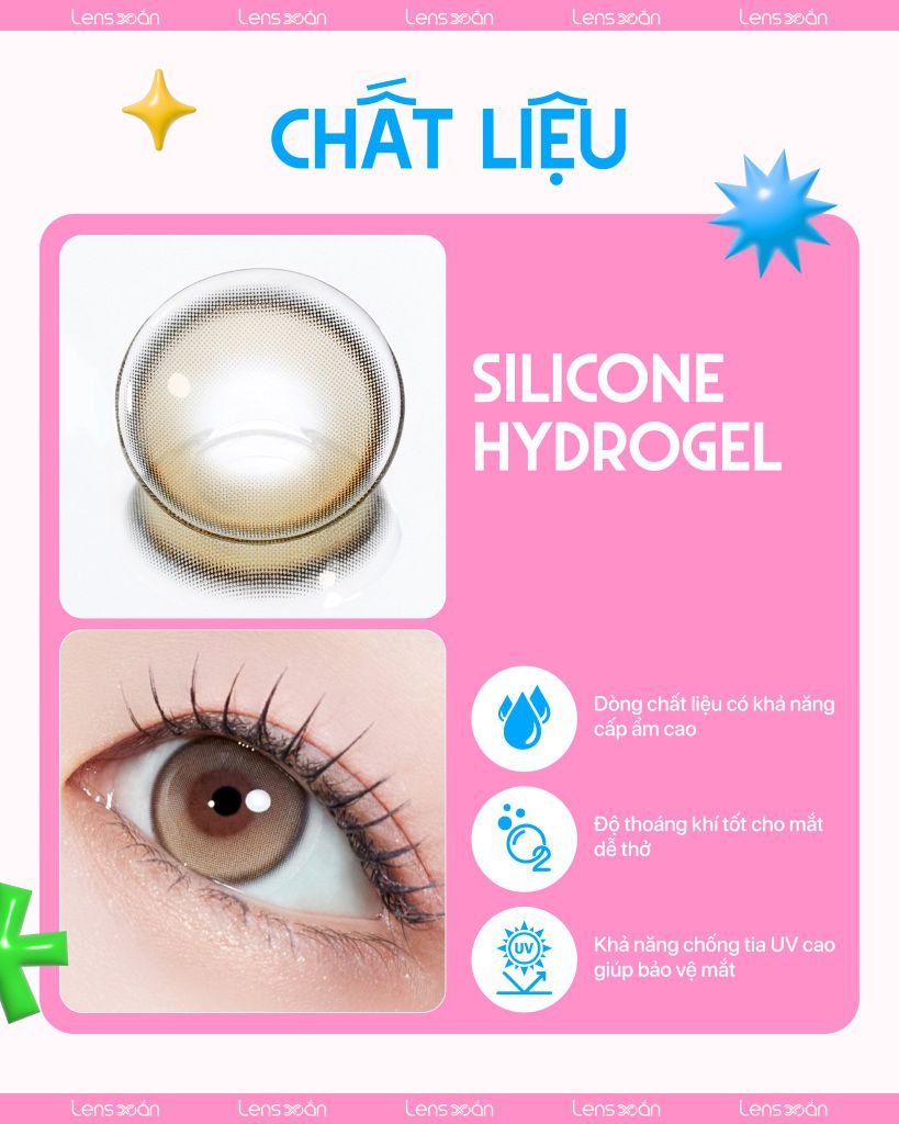 Biv Fixing Venti Oatmeal Brown – lens highlight công nghệ Fixing