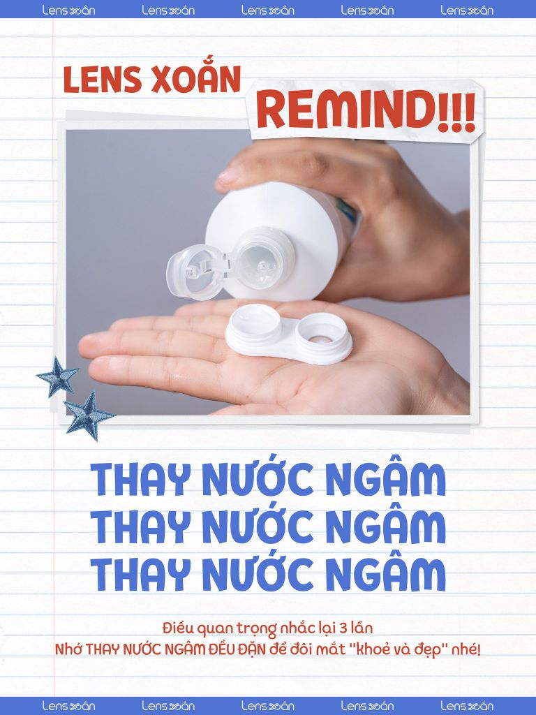 Lens bị khô cứng có dùng lại được không? Cảnh báo nguy hiểm cho mắt