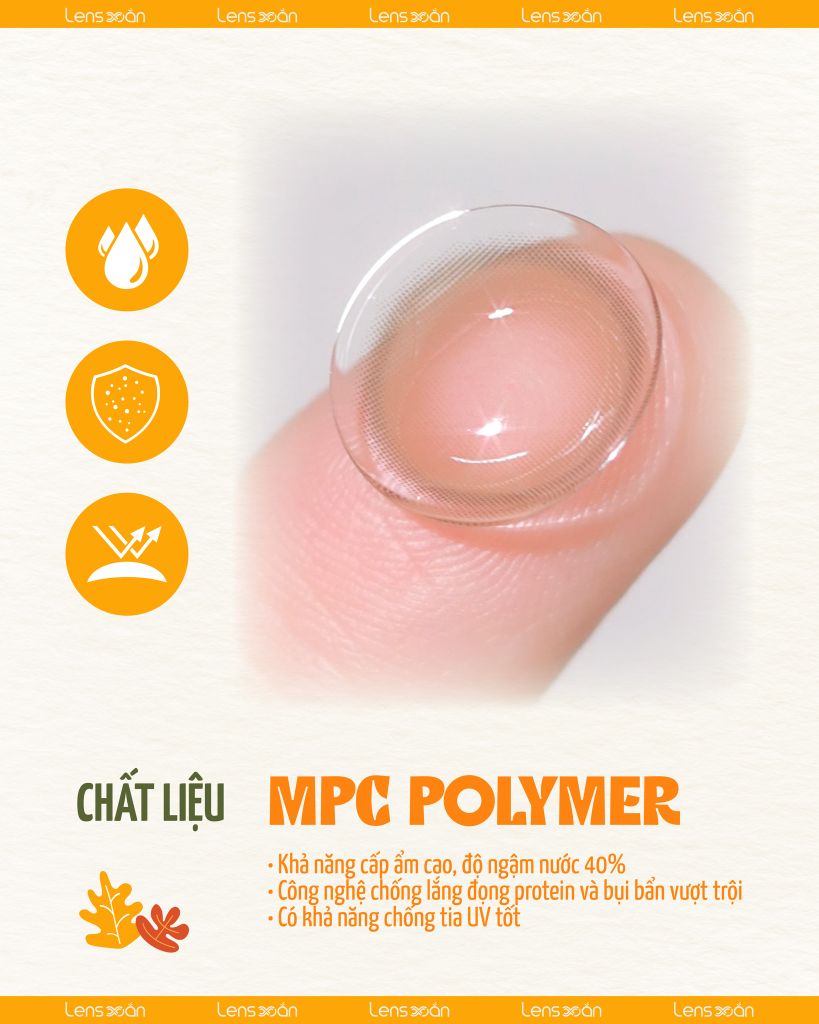 Ảnh bìa Oriana Ariel Brown – Lens nâu gỗ trong veo từ i-SHA