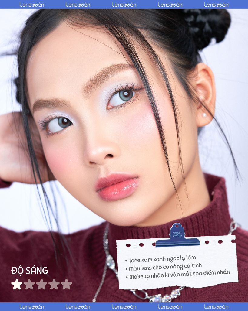 Coco Mio Gray – Bộ lọc highlight cho đôi mắt bling bling