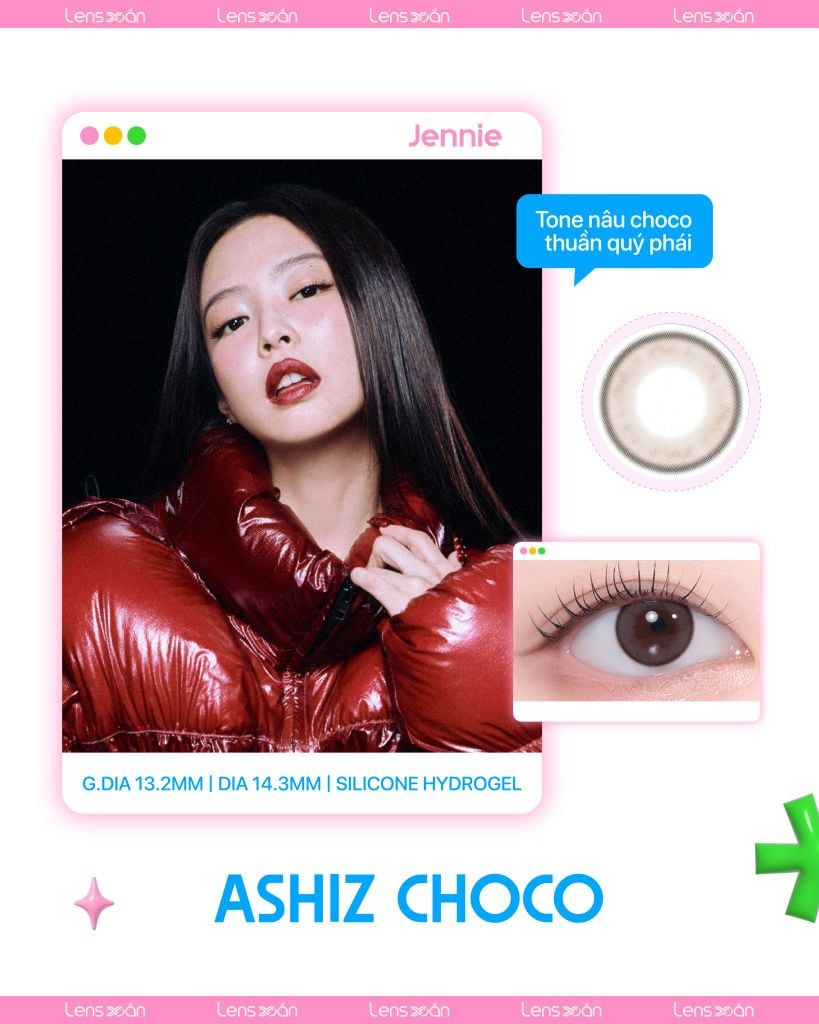 BLACKPINK đeo lens gì trong JUMP? Tổng hợp các màu lens BLACKPINK chọn đeo.