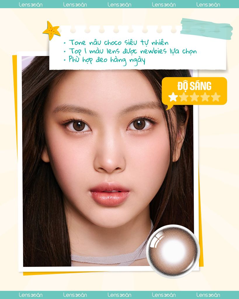 Thiết kế vân lens – đường nét tinh tế, không vân rối
