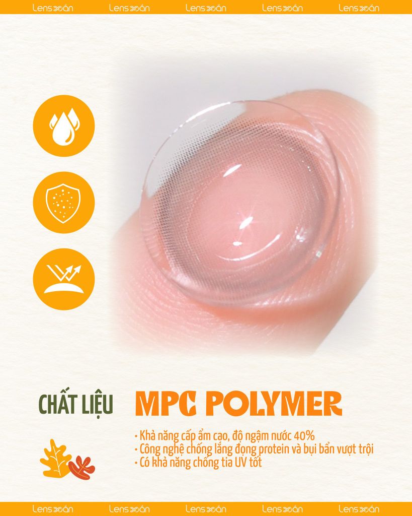 Oriana Ariel Gray – Lens xám ánh xanh pastel i-SHA