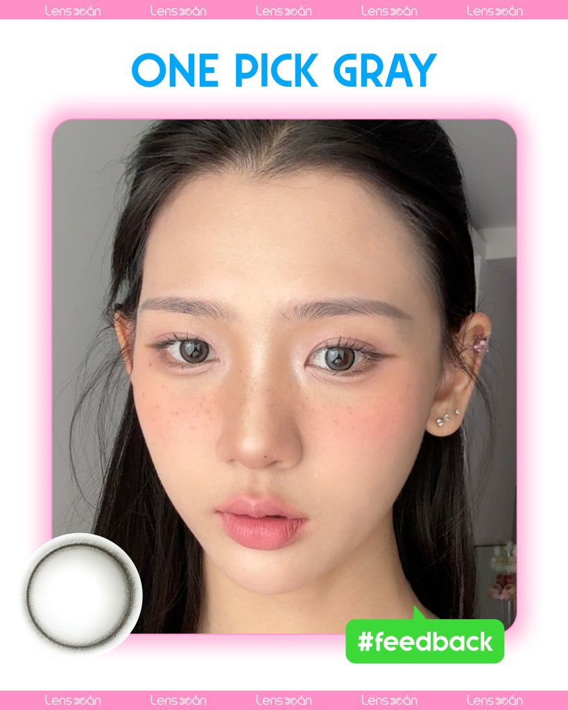 So sánh lens xám One Pick Gray và Cat Gray
