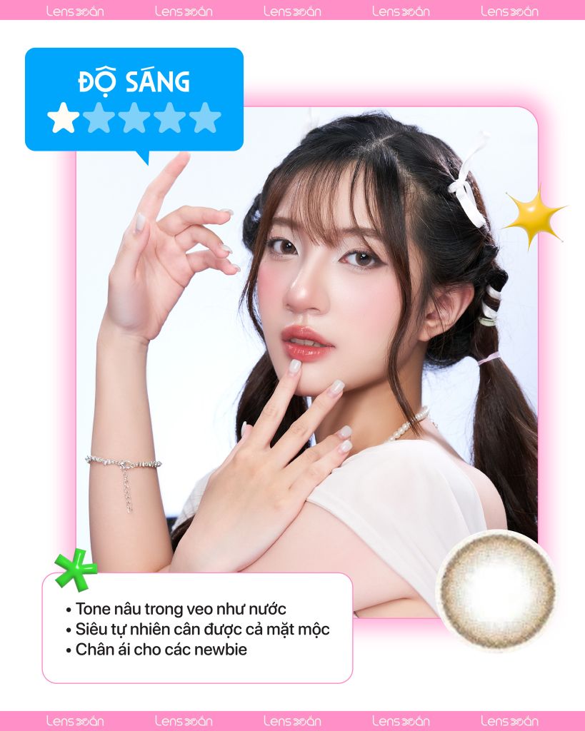 Only U Brown – Nâu nhẹ như sương mai, chân ái cho nàng mặt mộc