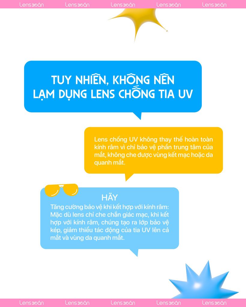 Lens chống tia UV là gì? Công dụng & chất liệu có khả năng chống tia UV | Lens Xoắn