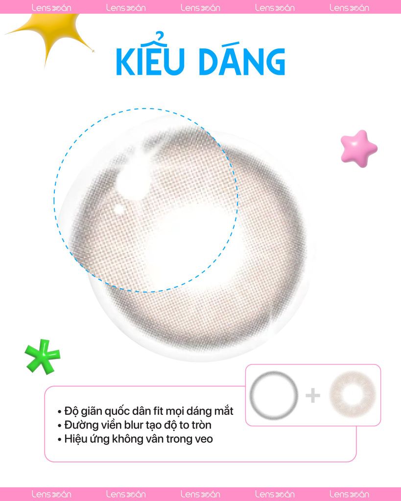 Sweetcircle – Lens dễ đeo dành cho người mới tập tành