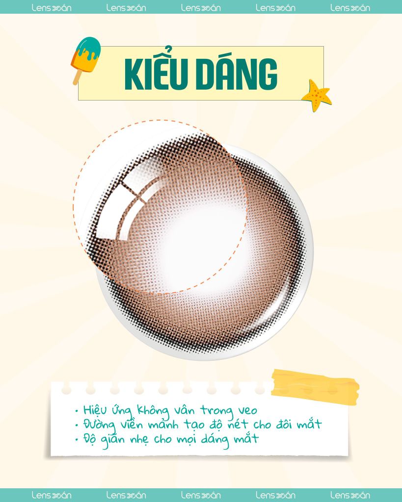 Độ sáng 1/5 – tone nâu choco siêu tự nhiên