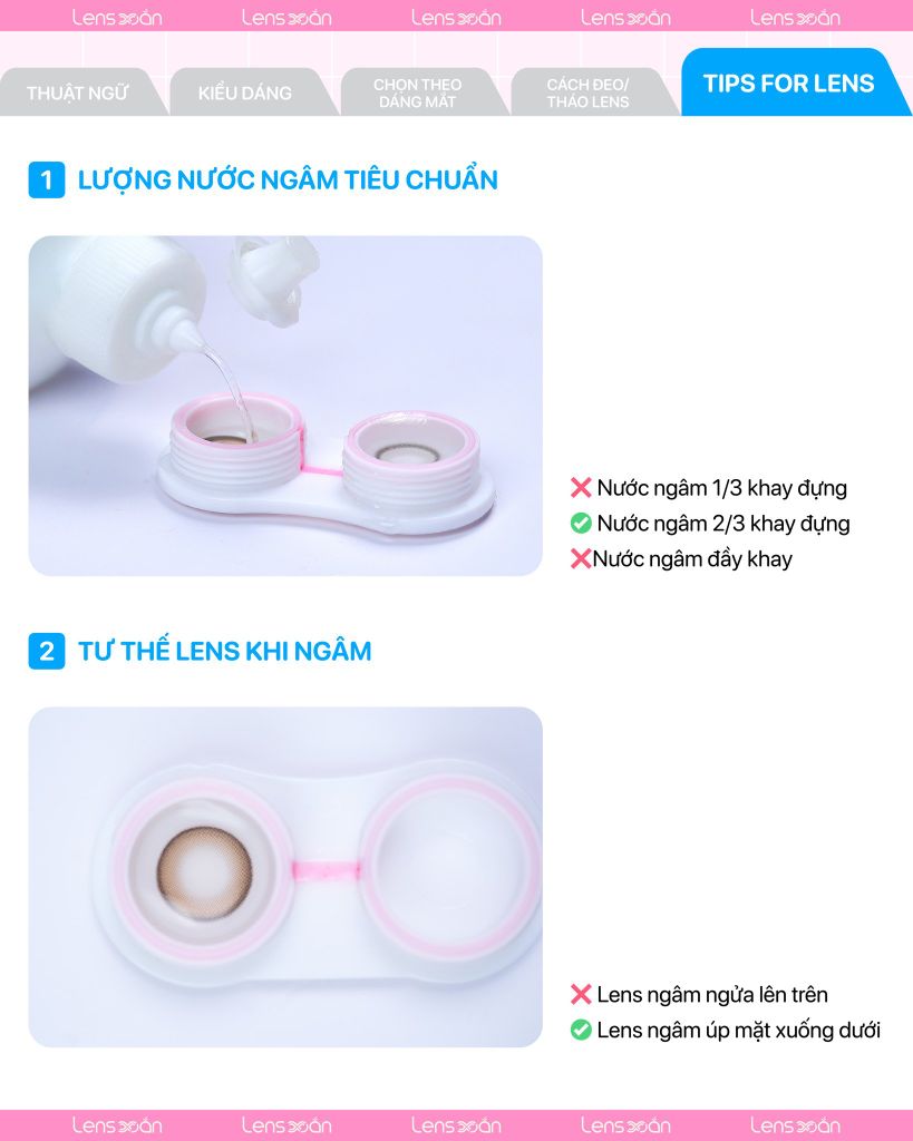 Cẩm nang đeo lens từ A–Z: Mọi điều Newbie cần biết