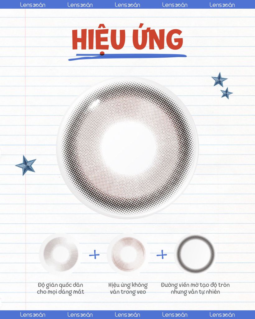 Ảnh bìa lens Coco Mio Roze Brown – Lens nâu hồng dịu dàng, tự nhiên trong veo