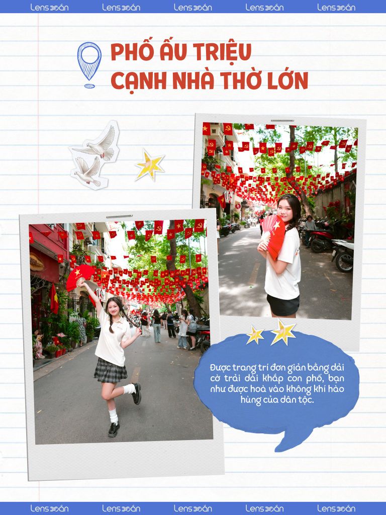 Giới trẻ check-in trend Yêu Nước 2025 lan tỏa tinh thần tự hào Việt Nam