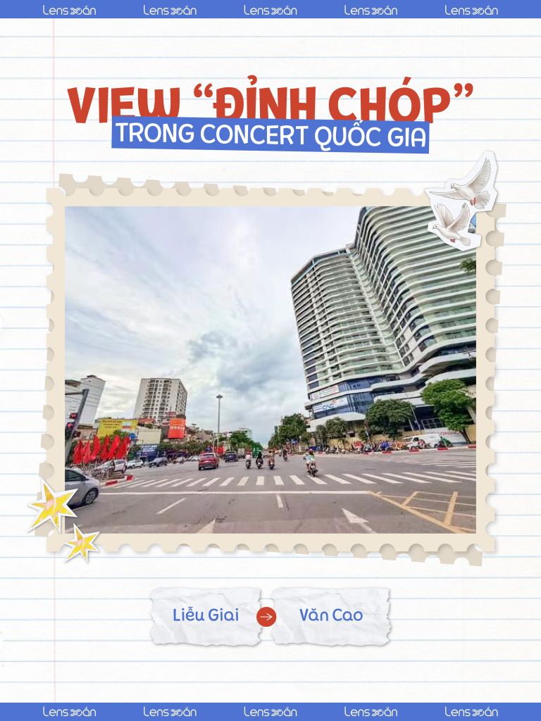Top view concert Quốc gia Hà Nội 2/9
