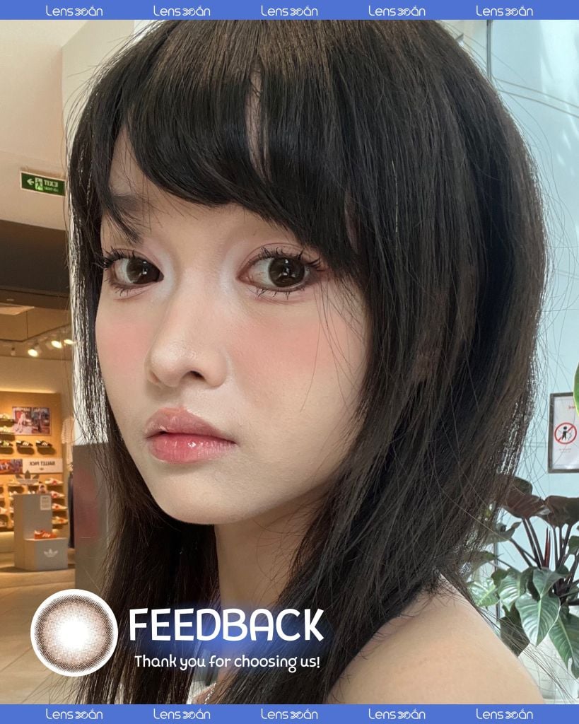 Lens Rolling Choco – lựa chọn đi học siêu tự nhiên