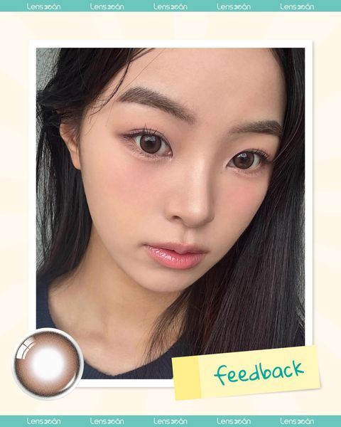 Feedback người dùng với lens OLENS Moodnight Choco